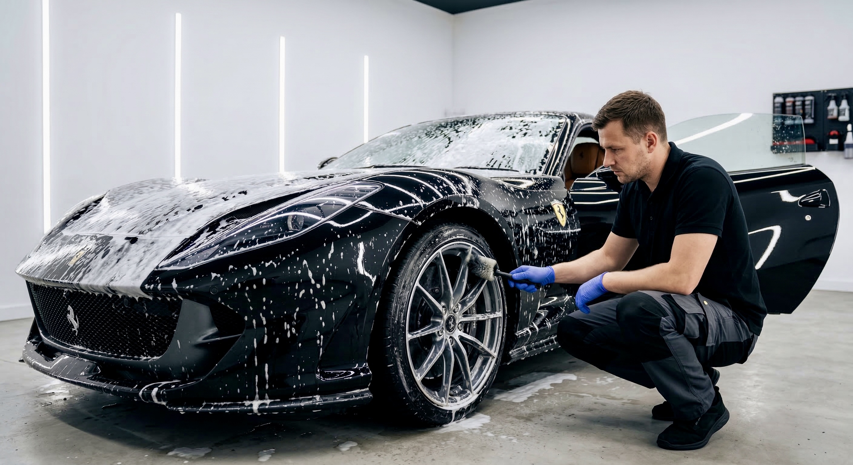 Paquete Premium: Limpieza y detailing avanzado para coches en Ibiza