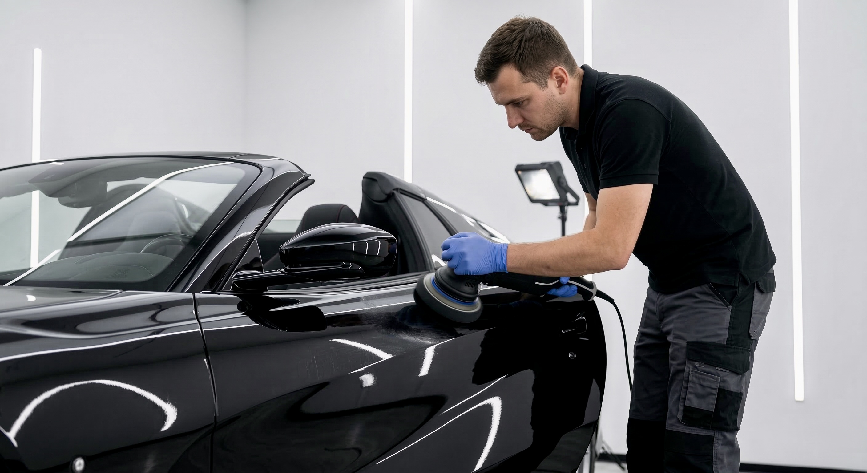 Corrección de pintura y eliminación de defectos para coches en Ibiza