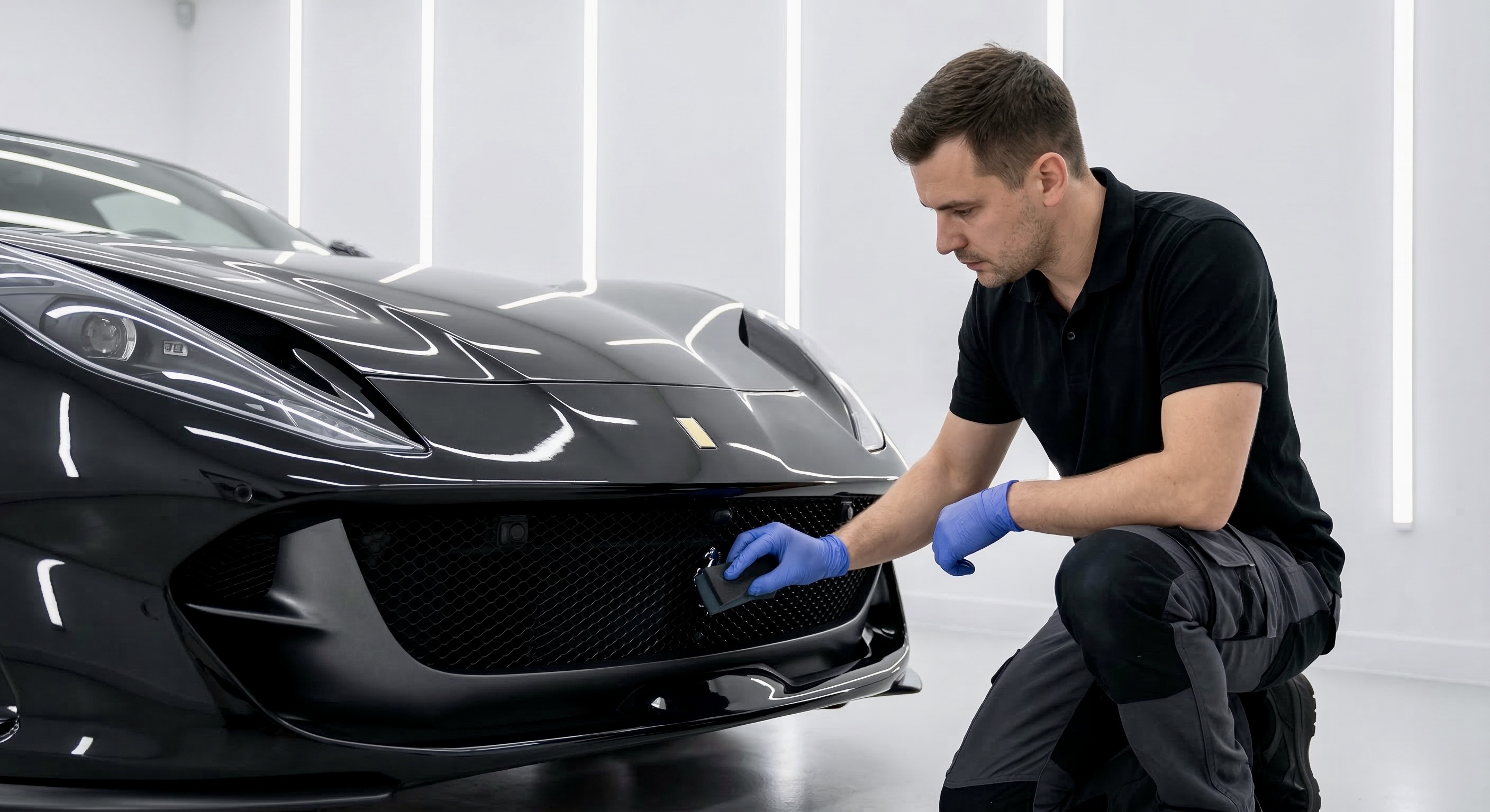 Renovación y protección de plásticos exteriores para coches en Ibiza