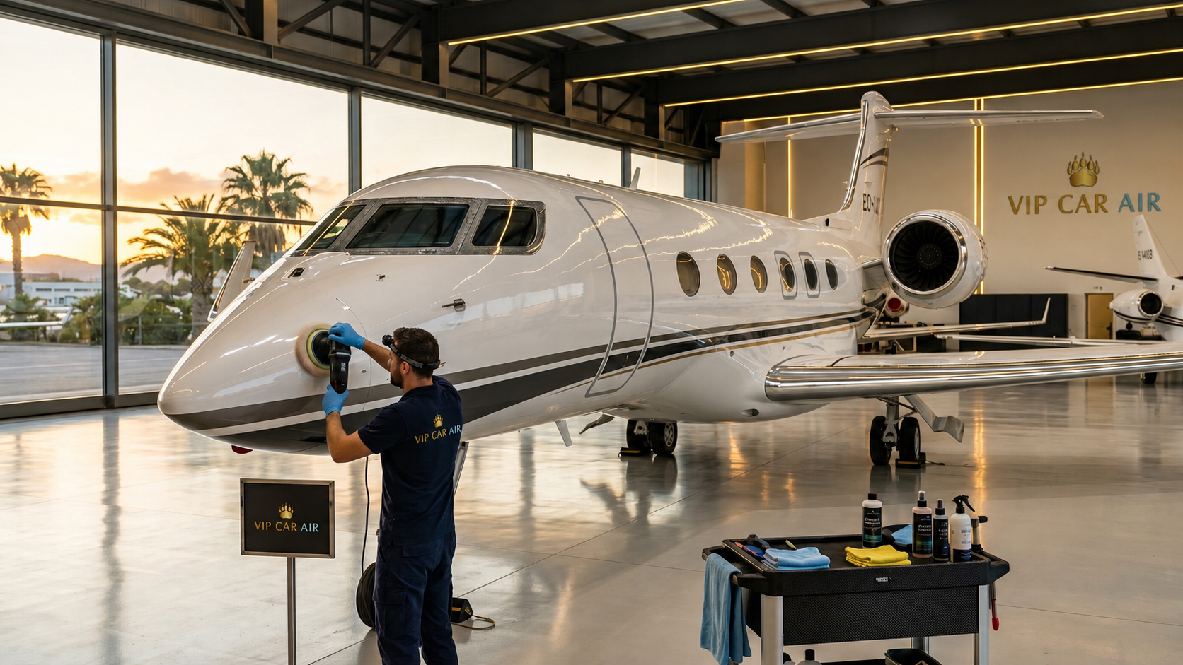 VIP CAR AIR: Detailing, protección y restauración de aeronaves en Ibiza